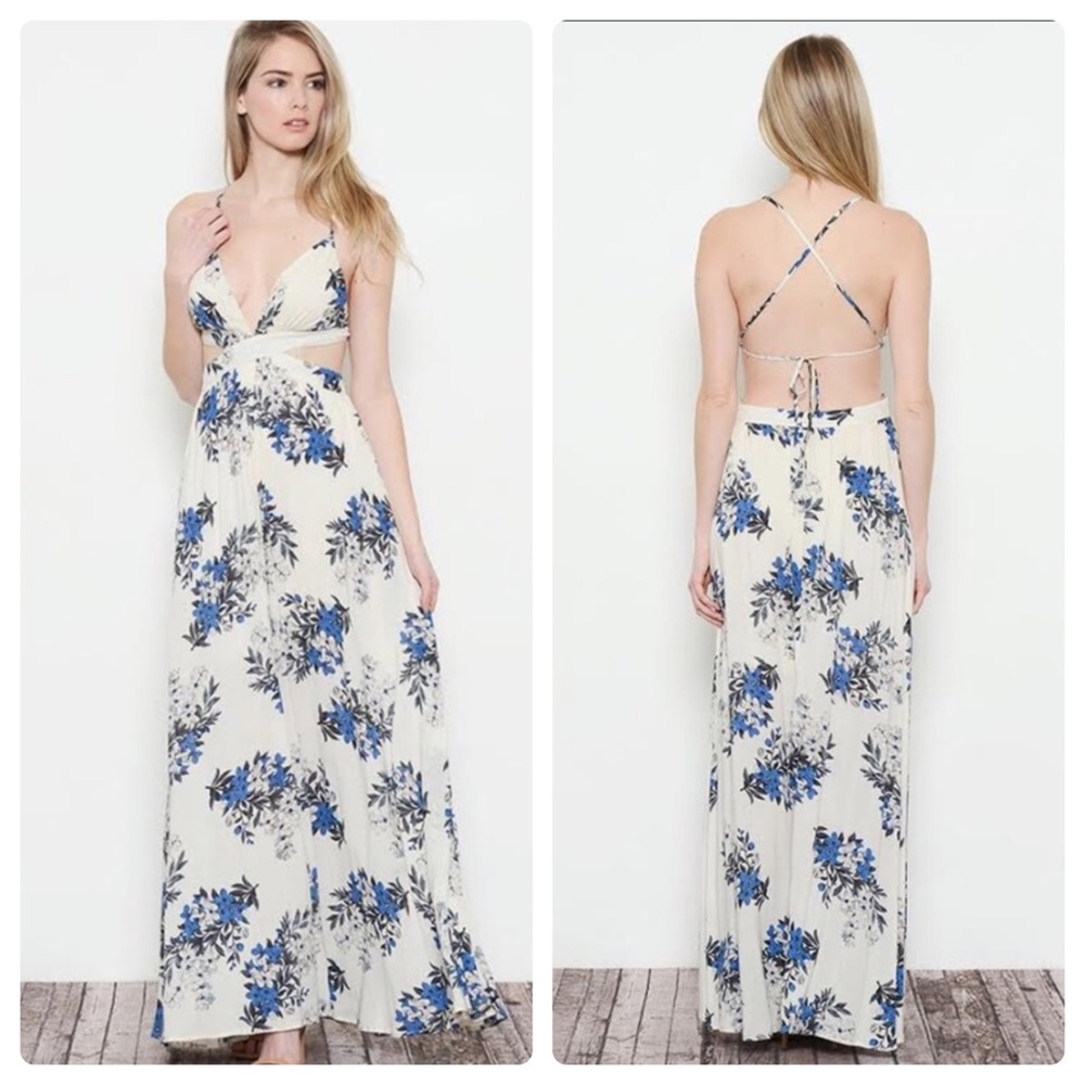 Cut Out Maxi Dress